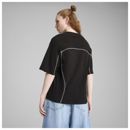 Puma Γυναικεία κοντομάνικη μπλούζα Dare TO Oversized Tee